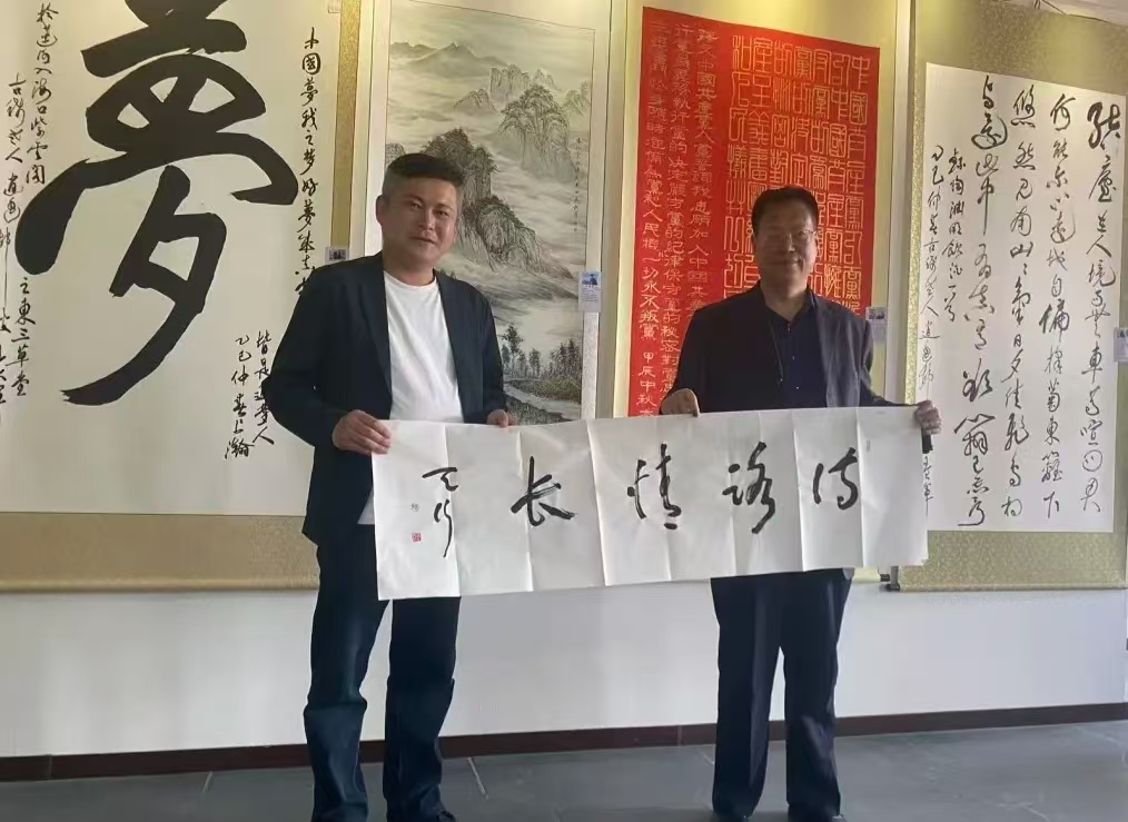 “尚志诗路”首倡者李建军赴盘锦大洼区考察“尚志诗路”公益活动