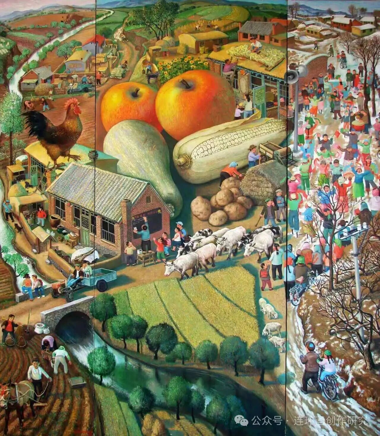 陈树中--在绘画里安放一生乡土的梦游者 